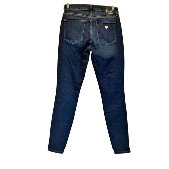 Guess Women's Blue Sexy Curve Mid-Rise Skinny Jeans Size 28 NWT - Picture 13 of 13